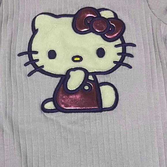 Two purple hello kitty onesies - Picture 2 of 3
